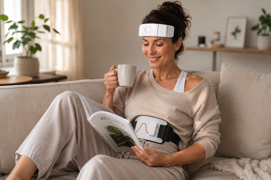 Women using the best red light therapy system 